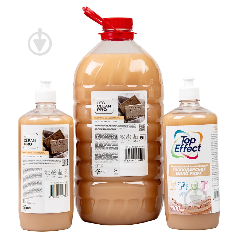 Універсальний засіб TopEffect Рідке господарське мило - фото 3