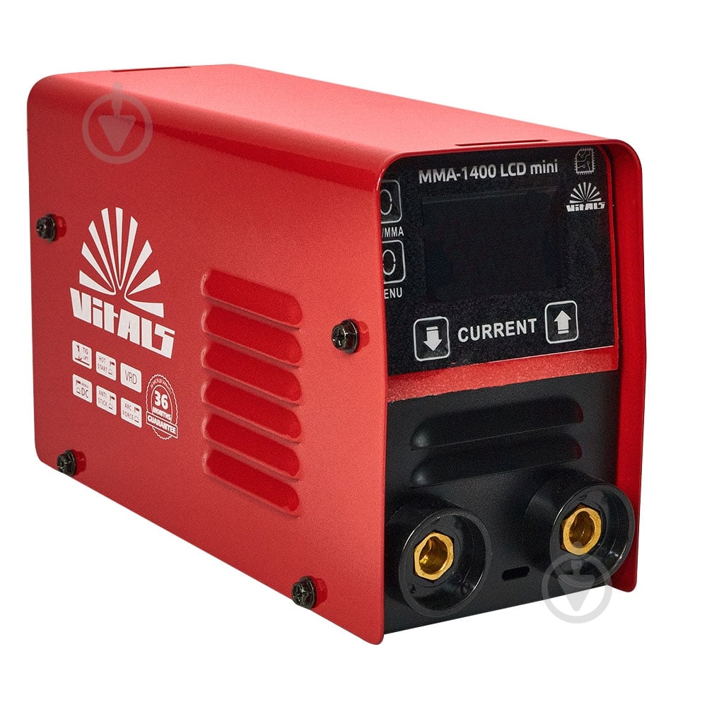 УЦЕНКА! Аппарат сварочный Vitals MMA-1400 LCD mini (УЦ №2913) - фото 4