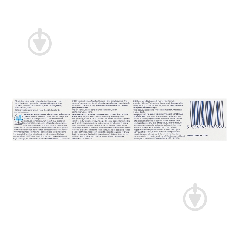 Зубная паста Aquafresh Fresh&Minty 100 мл - фото 6