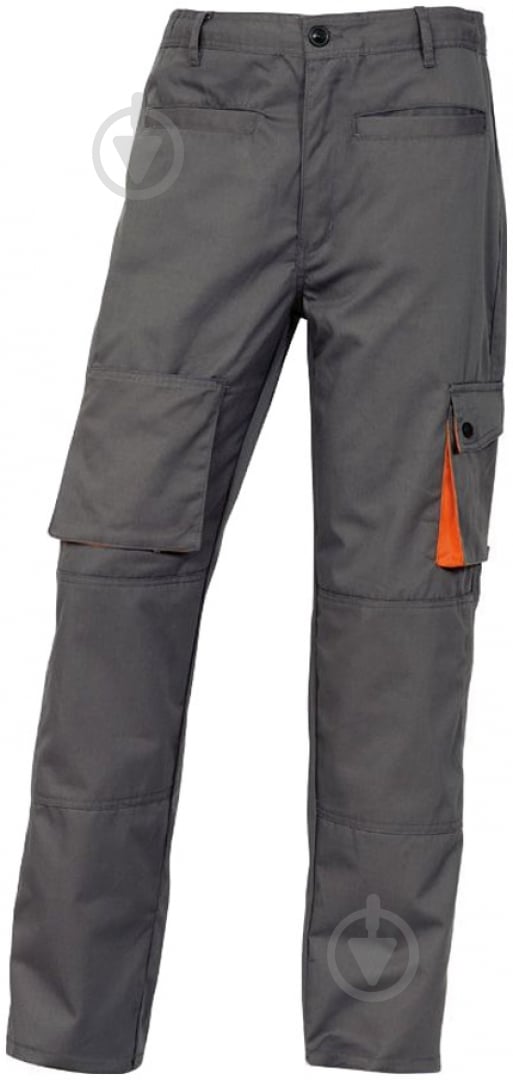 Брюки рабочие Delta Plus Мach2 р. S M2PANGRPT серый с оранжевым - фото 1