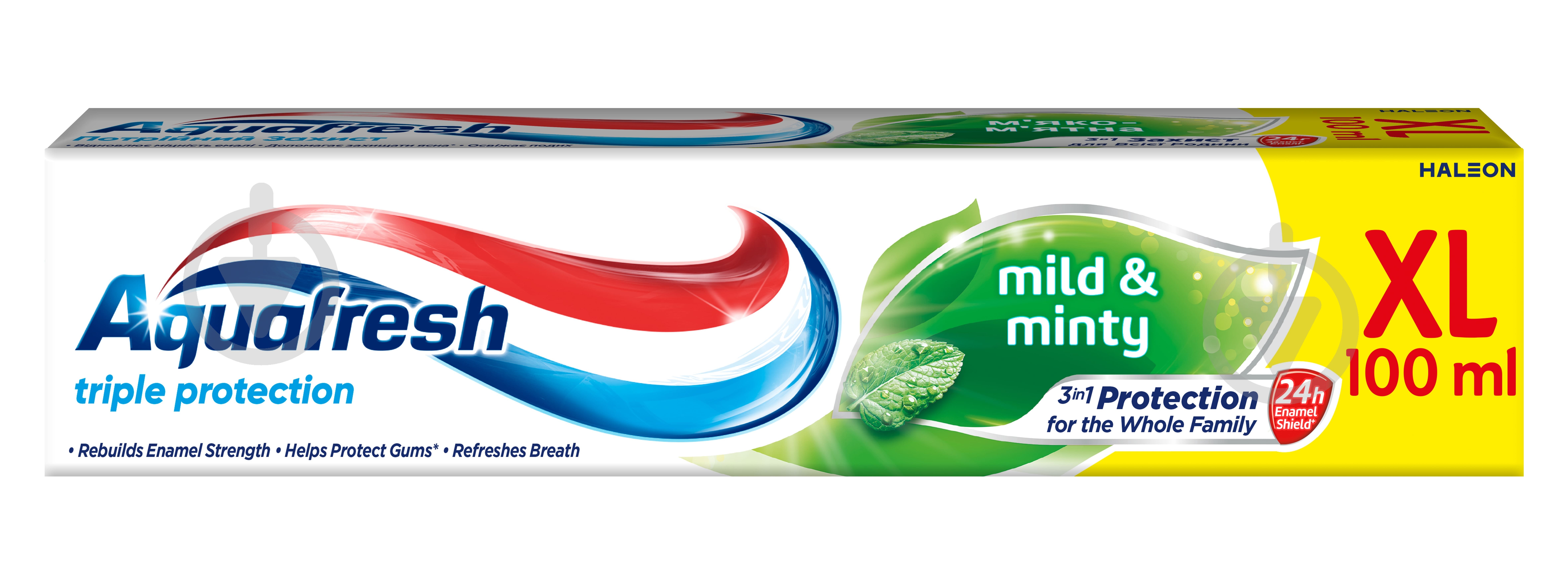 Aquafresh Мягко-мятная 100 мл 115 г - фото 1