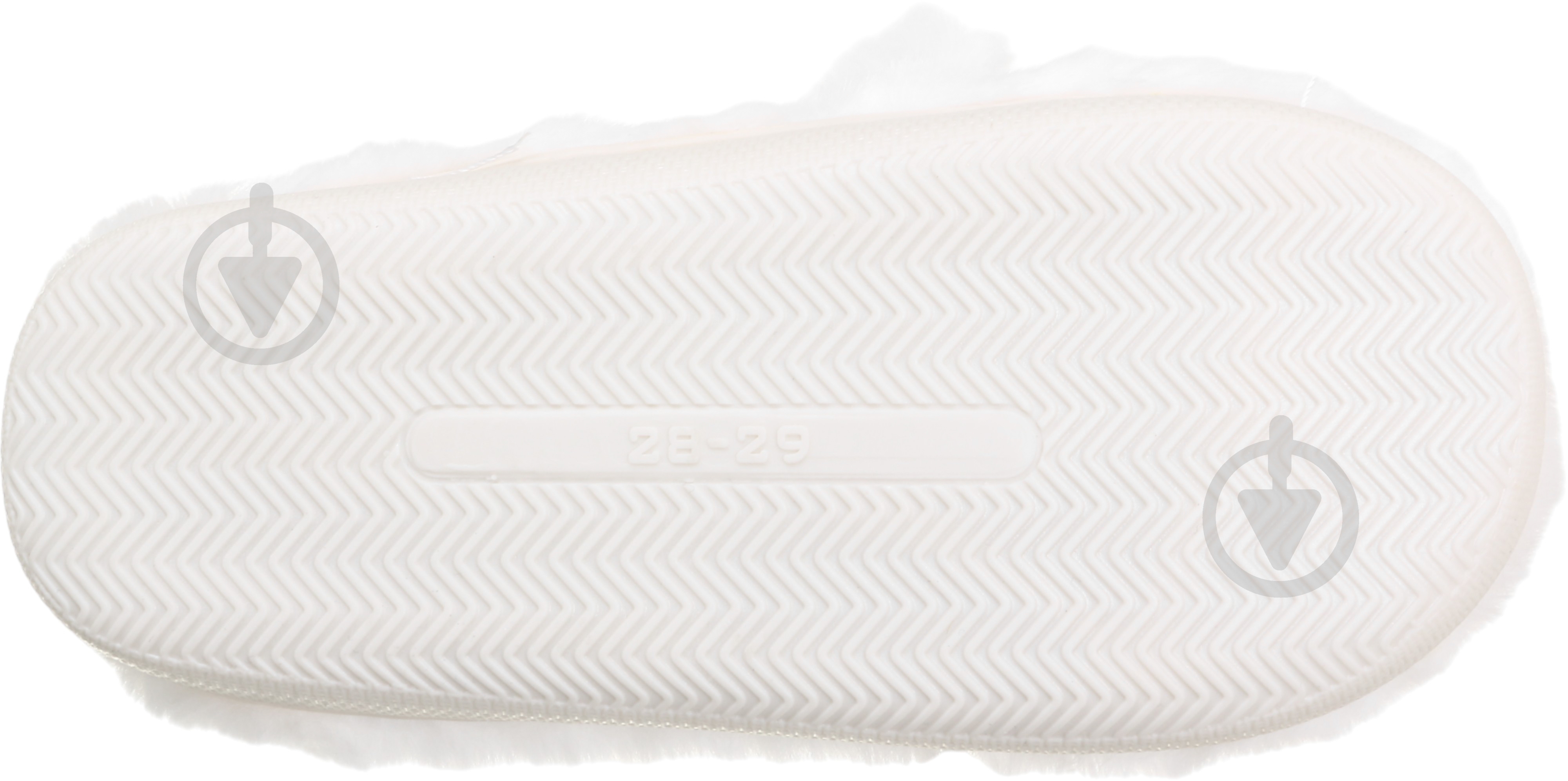 Тапочки для девочек HW Котик р.28-29 белый NULL - фото 6