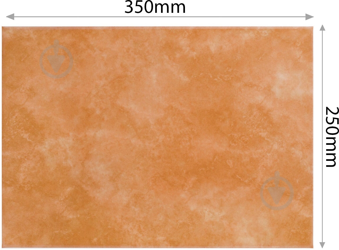 Плитка Opoczno Ева браун 25x35 - фото 3