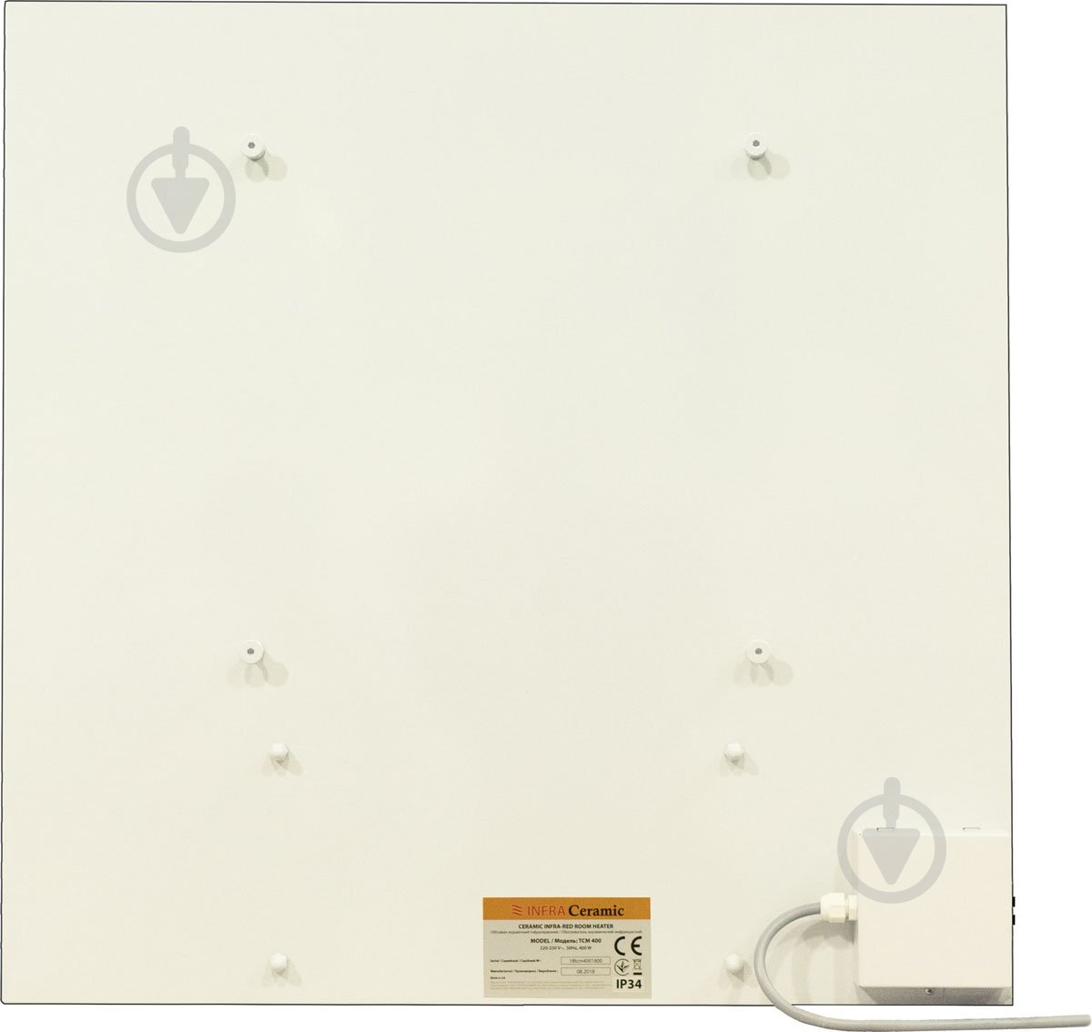 Панель керамическая отопительная Teploceramic ТСМ RA 500 беж. - фото 3