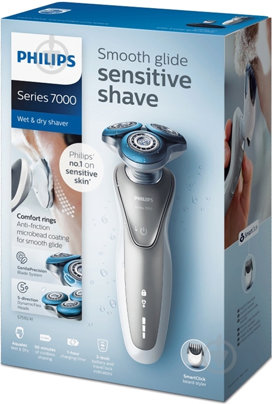 Электробритва Philips Series 7000 S7510/41 - фото 7