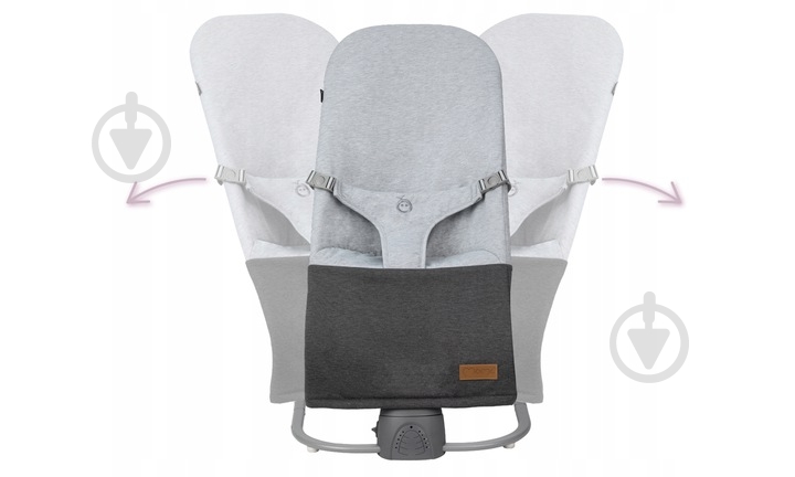 Кресло-шезлонг MoMi Bess light gray BULE00024 - фото 3