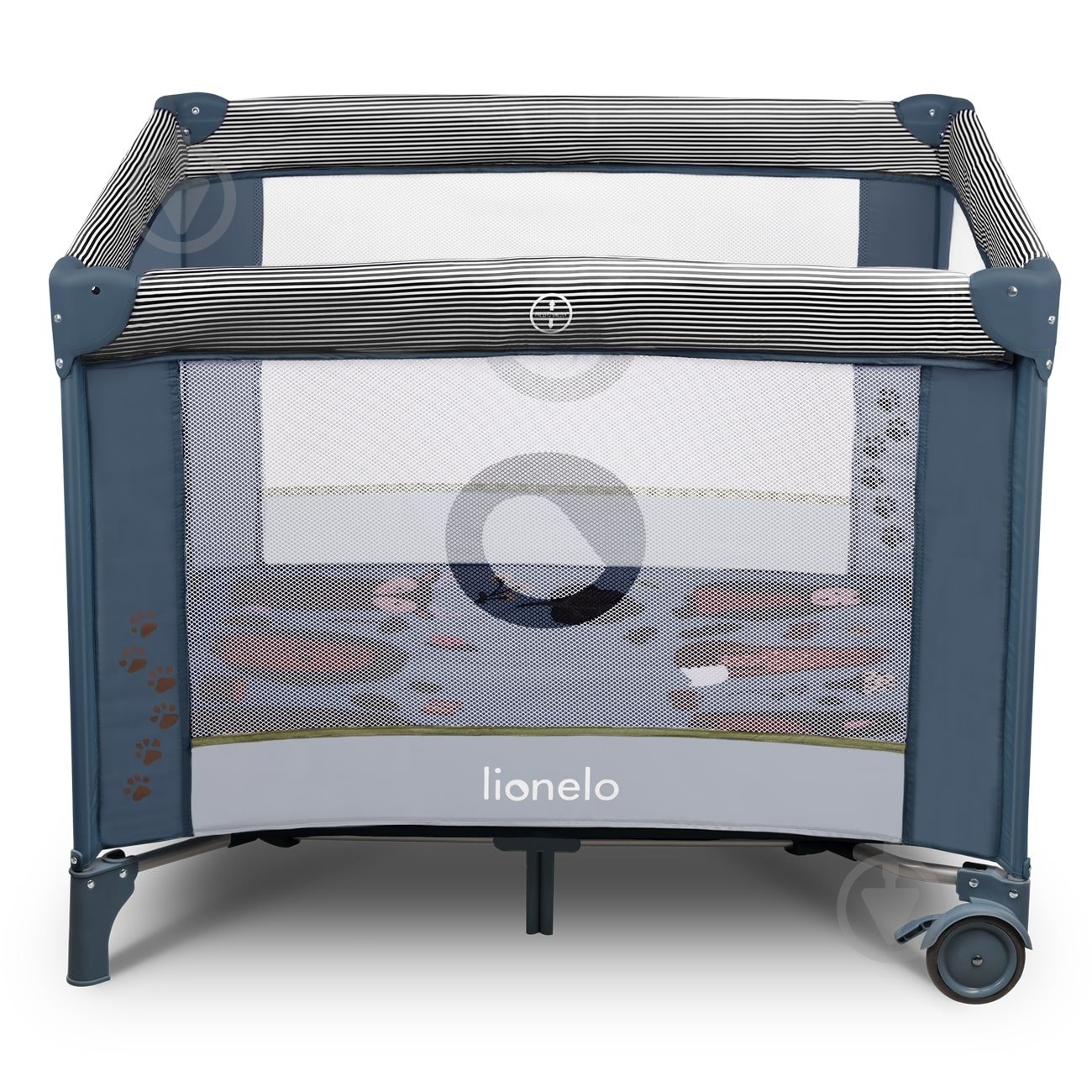 Ігровий манеж Lionelo Sofie blue navy LO.SO05 - фото 3 Ігровий манеж Lionelo Sofie blue navy LO.SO05 - фото 3