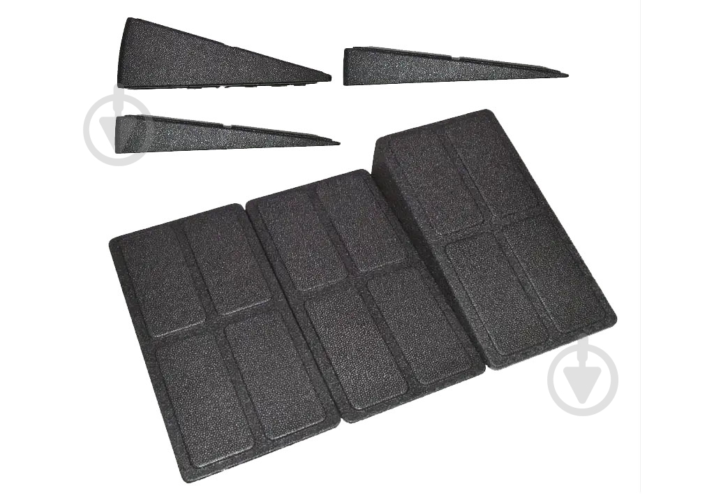 Подкладка балансировочная для йоги EasyFit черный - фото 2