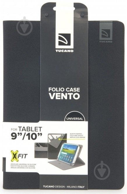 Чехол Tucano Vento Universal black (TAB-VT910) - фото 7 Чехол Tucano Vento Universal black (TAB-VT910) - фото 7