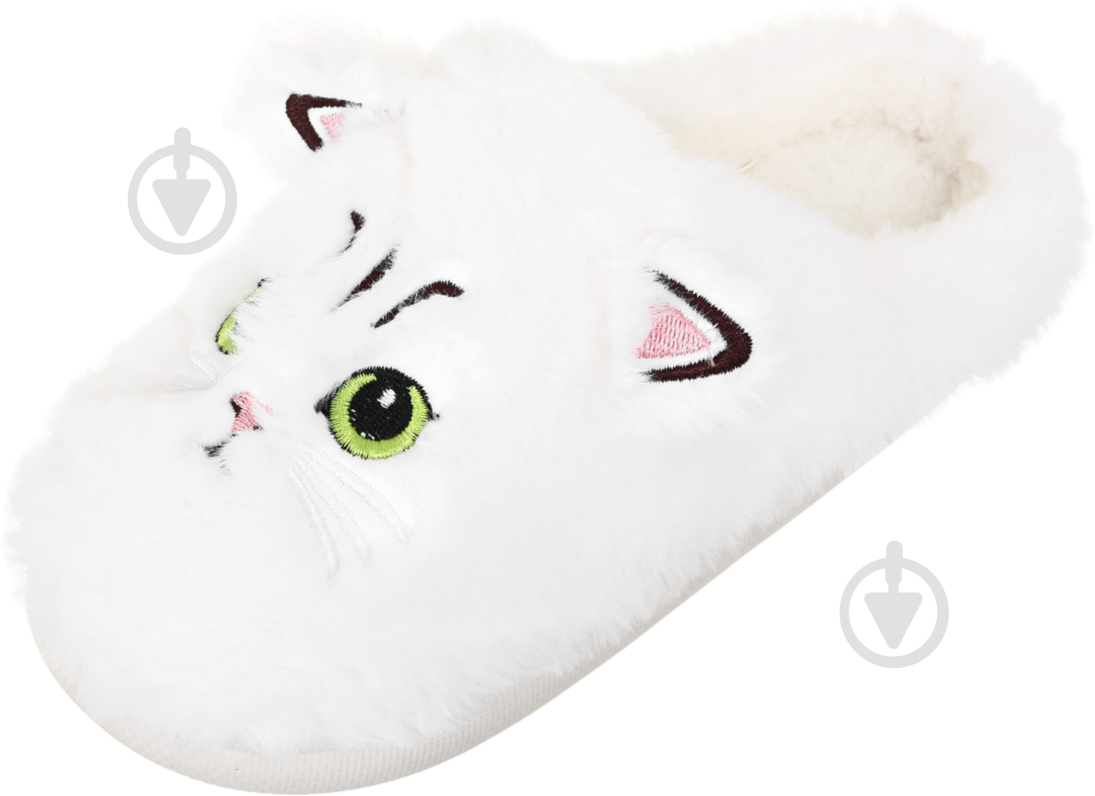 Капці для дівчаток HW Кіт р.30-31 білий NULL - фото 3