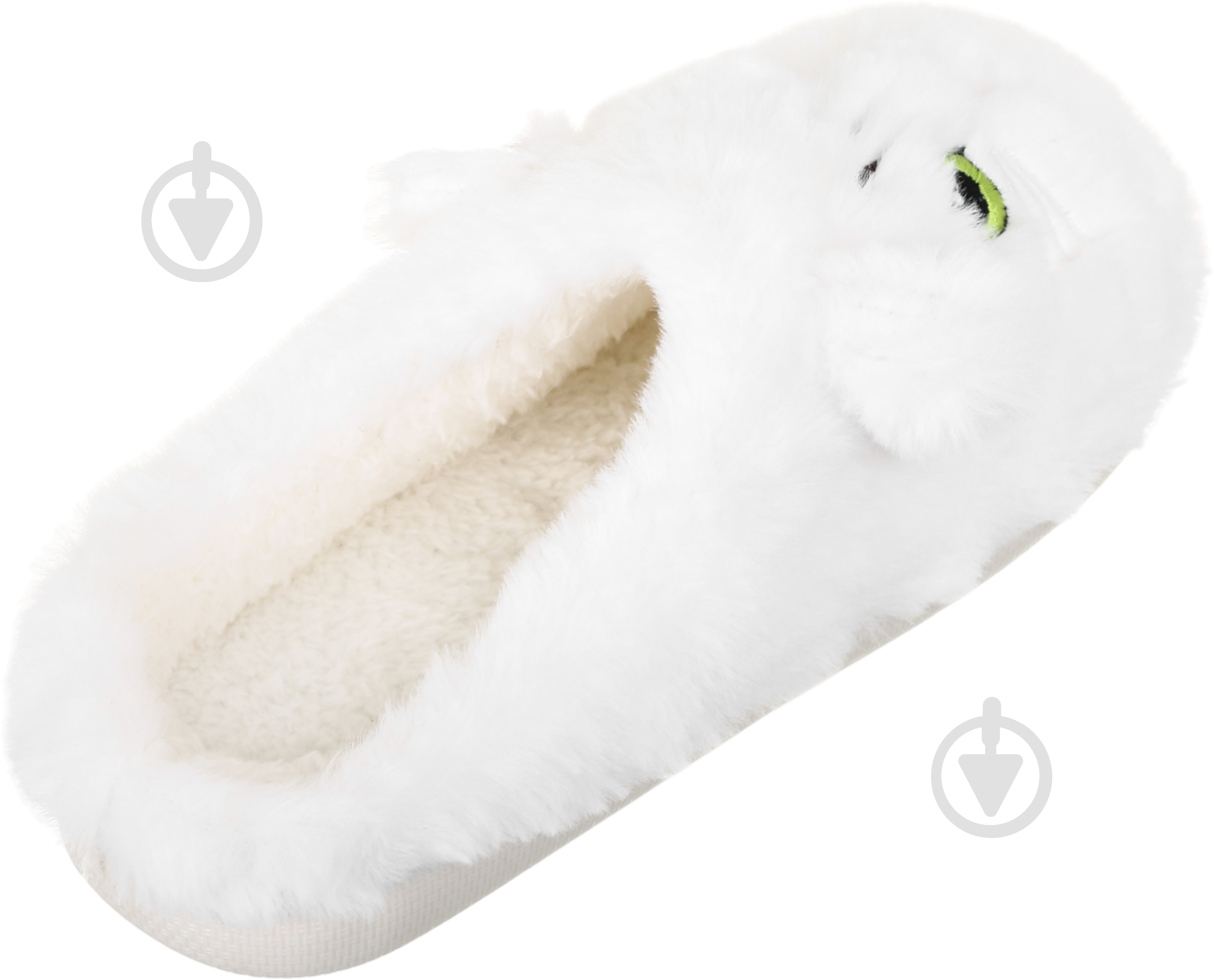 Капці для дівчаток HW Кіт р.30-31 білий NULL - фото 4