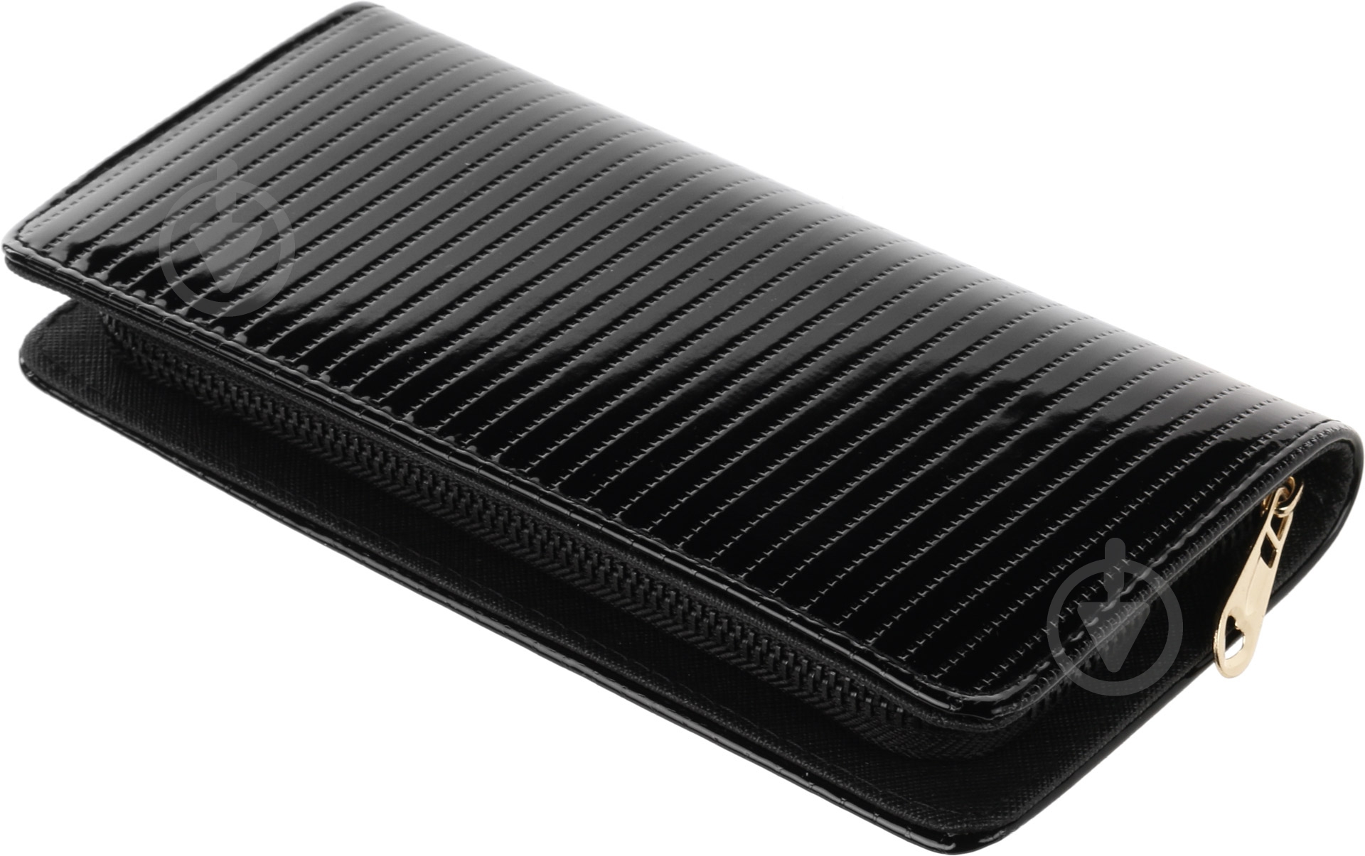 Кошелек женский Solid 21х11х2 см черный - фото 1