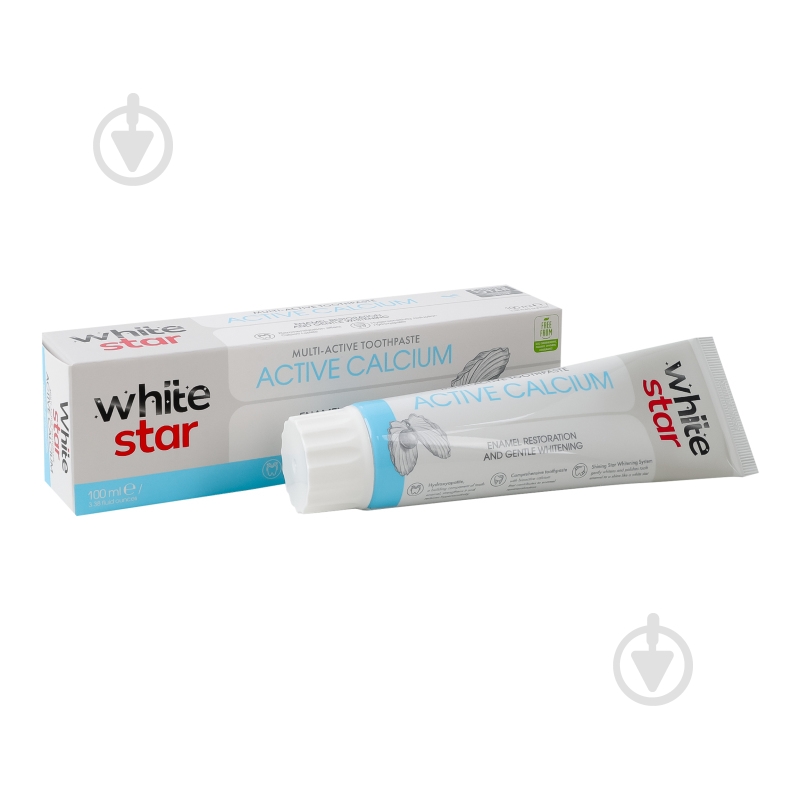 White Star Active calcium 100 мл 158 г - фото 3 White Star Active calcium 100 мл 158 г - фото 3
