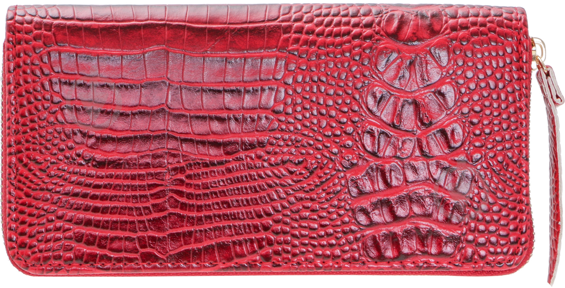 Кошелек женский Solid 19,5х9,5х2,5 см красный - фото 2 Кошелек женский Solid 19,5х9,5х2,5 см красный - фото 2