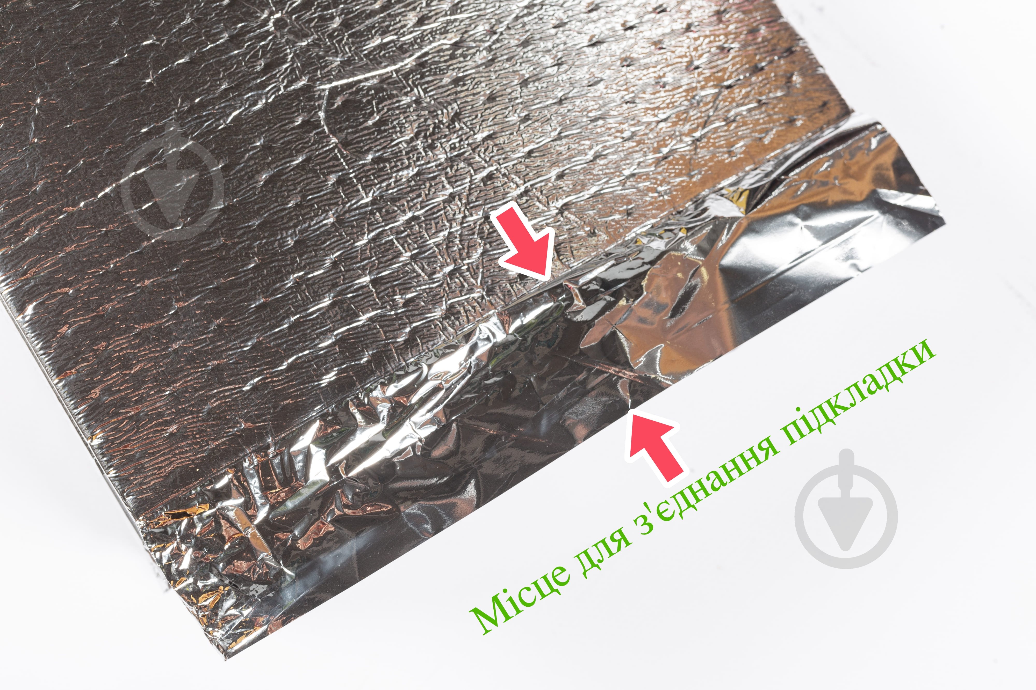 Подложка UnderWOOD Professional с алюминиевой мембраной 3мм/6кв.м - фото 4