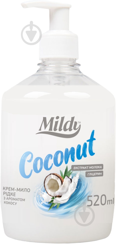Крем-мыло Mildy Coconut 520 мл - фото 1