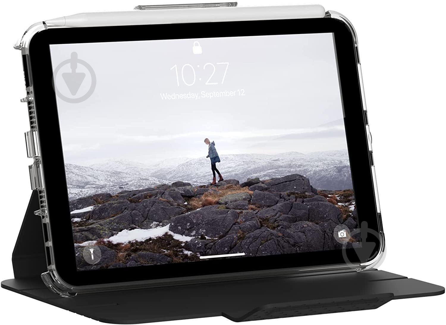 Чехол UAG Lucent Apple iPad mini (2021) black (12328N314040) - фото 7