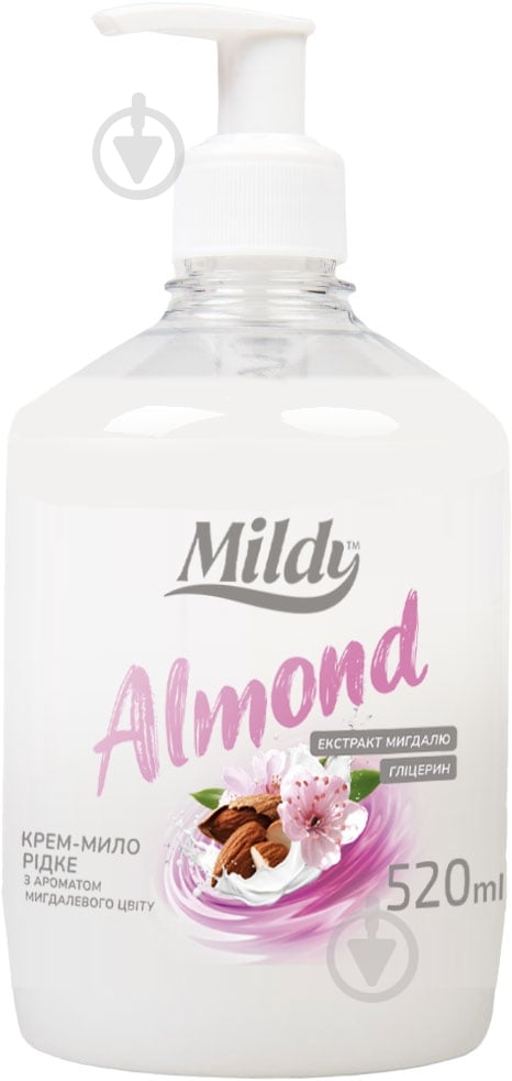 Крем-мыло Mildy Almond 520 мл - фото 4 Крем-мыло Mildy Almond 520 мл - фото 4