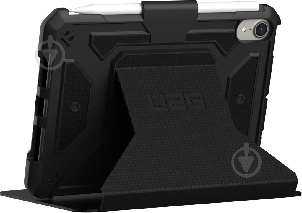 Чехол UAG Metropolis Apple iPad mini (2021) black (123286114040) - фото 7