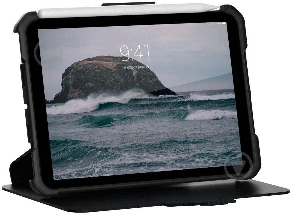 Чехол UAG Metropolis Apple iPad mini (2021) black (123286114040) - фото 9