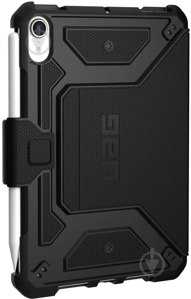 Чехол UAG Metropolis Apple iPad mini (2021) black (123286114040) - фото 3