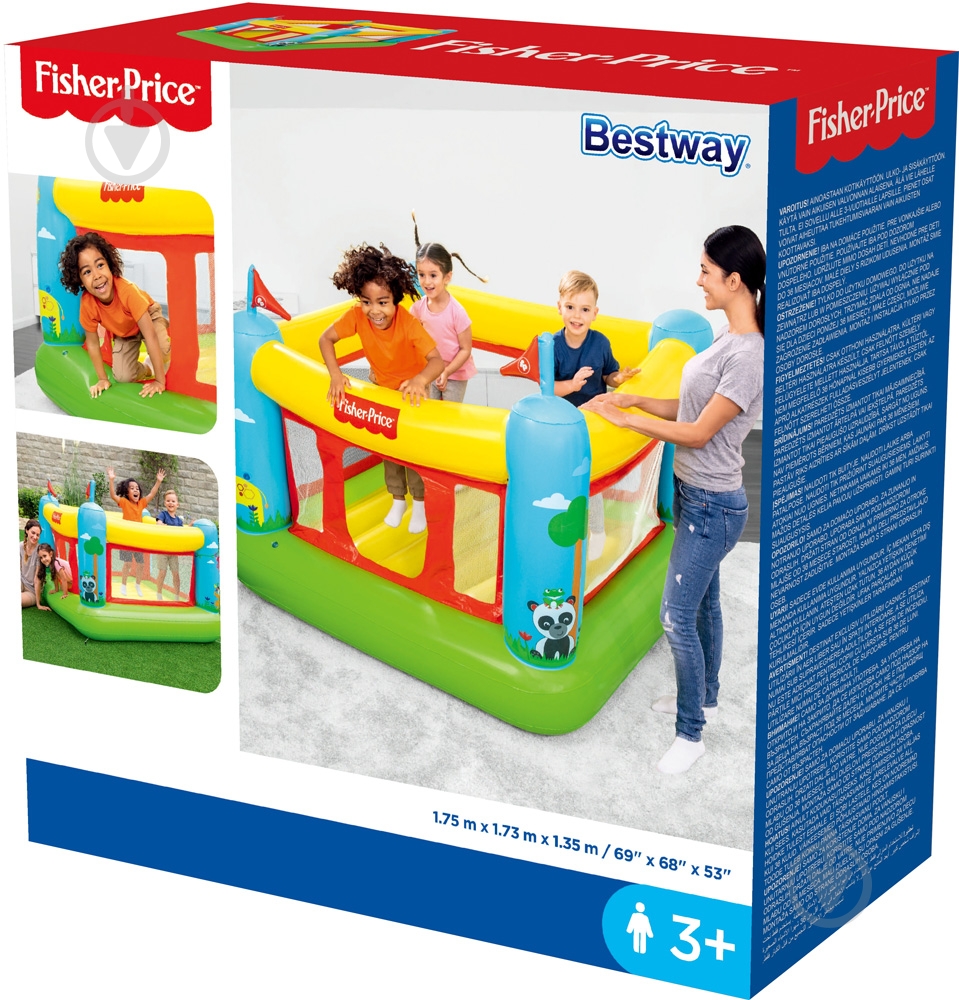 Батут надувной Bestway Bouncetastic 175х173х135 см - фото 8