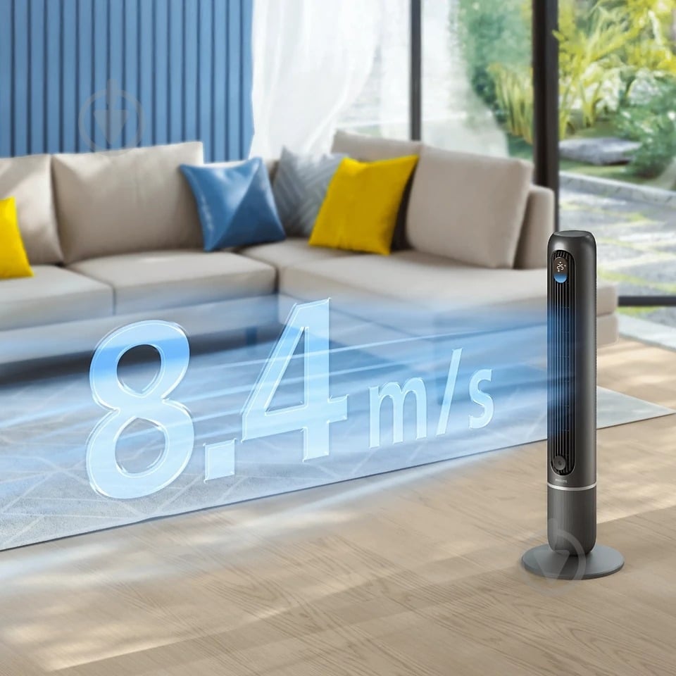 Вентилятор Philips колонный CX7550/01 - фото 8 Вентилятор Philips колонный CX7550/01 - фото 8