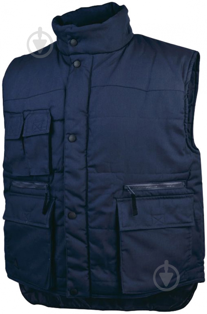 Жилет рабочий Delta Plus Sierra р. M SIERRBMTM темно-синий - фото 1