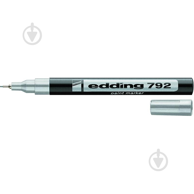 Маркер Edding Paint 0,8 мм e-792/13 серебряный - фото 1