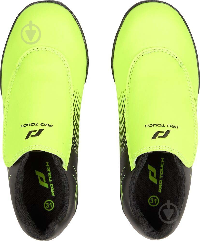 Сороконожки Pro Touch PT50 II TF VLC JR 416860-900050 р.29 черно-салатовый - фото 3