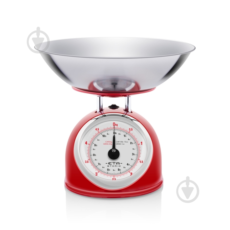 Весы кухонные ETA Storio 577790030 red - фото 3