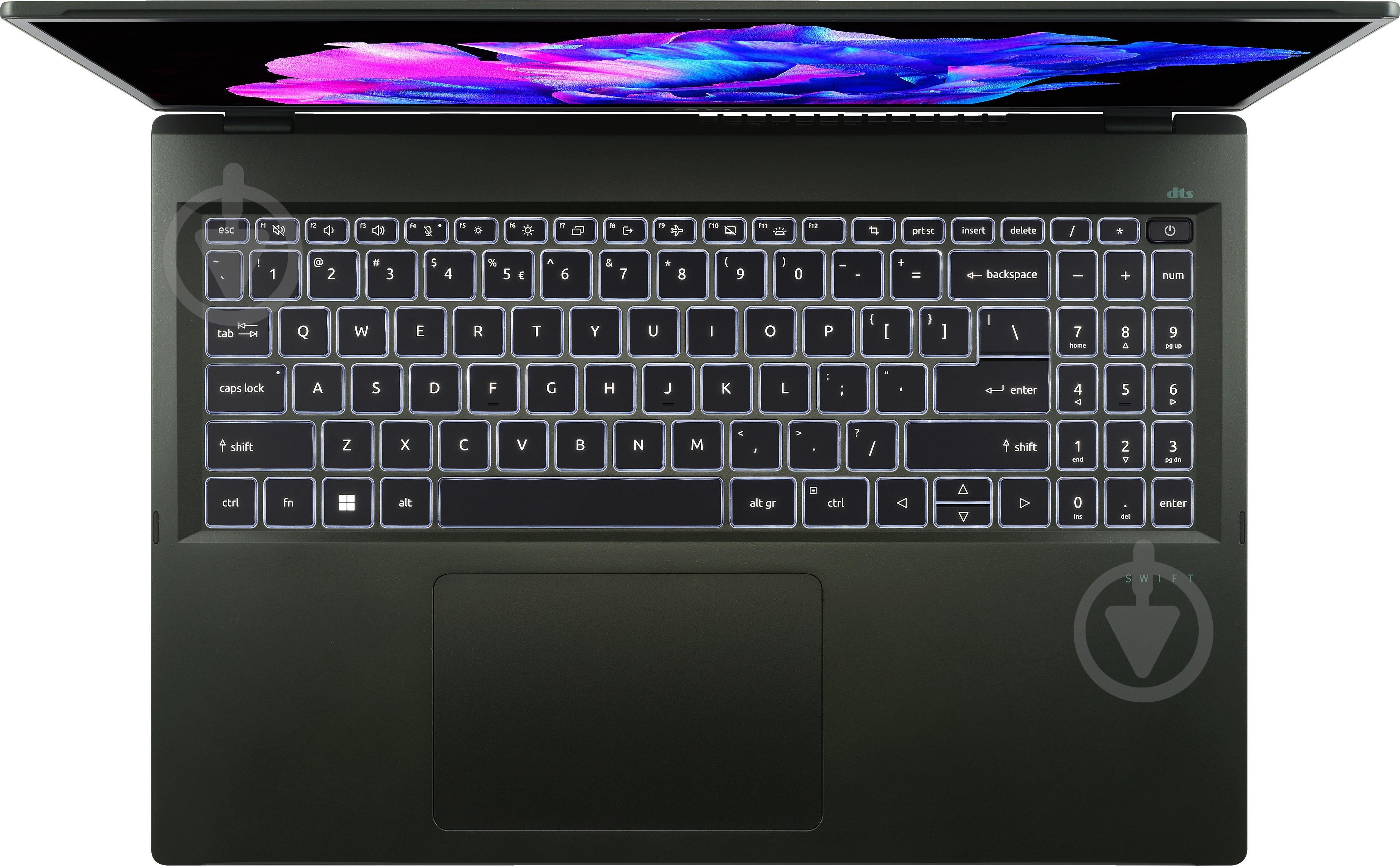 Ноутбук Acer Swift Edge 16 SFE16-43-R7PL 16" (NX.KKZEU.004) olivine black - фото 3