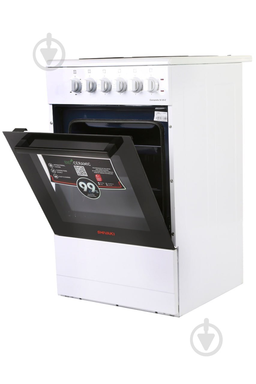 Плита электрическая Shivaki COMARELLA 50 00-E" WHITE - фото 4