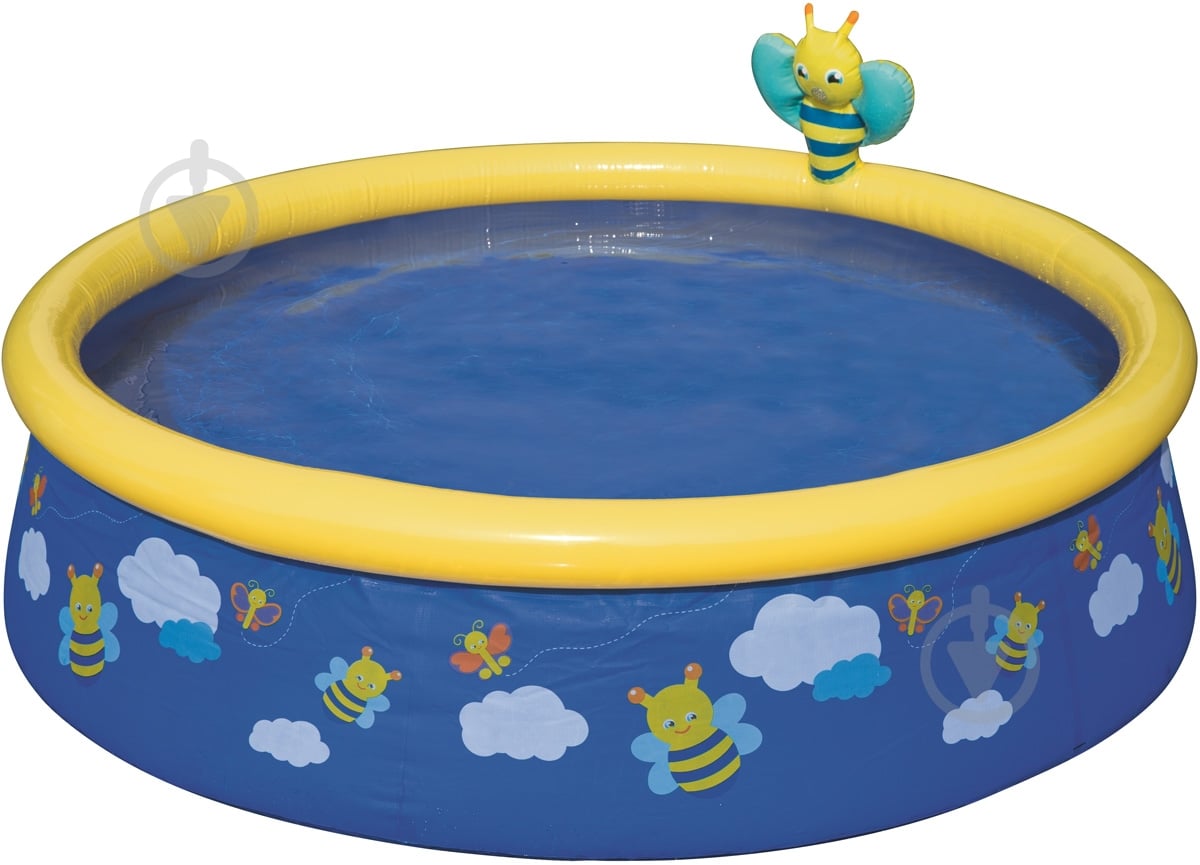 Басейн надувний Bestway Spray Pool 152х38 см в асортименті - фото 2 Басейн надувний Bestway Spray Pool 152х38 см в асортименті - фото 2
