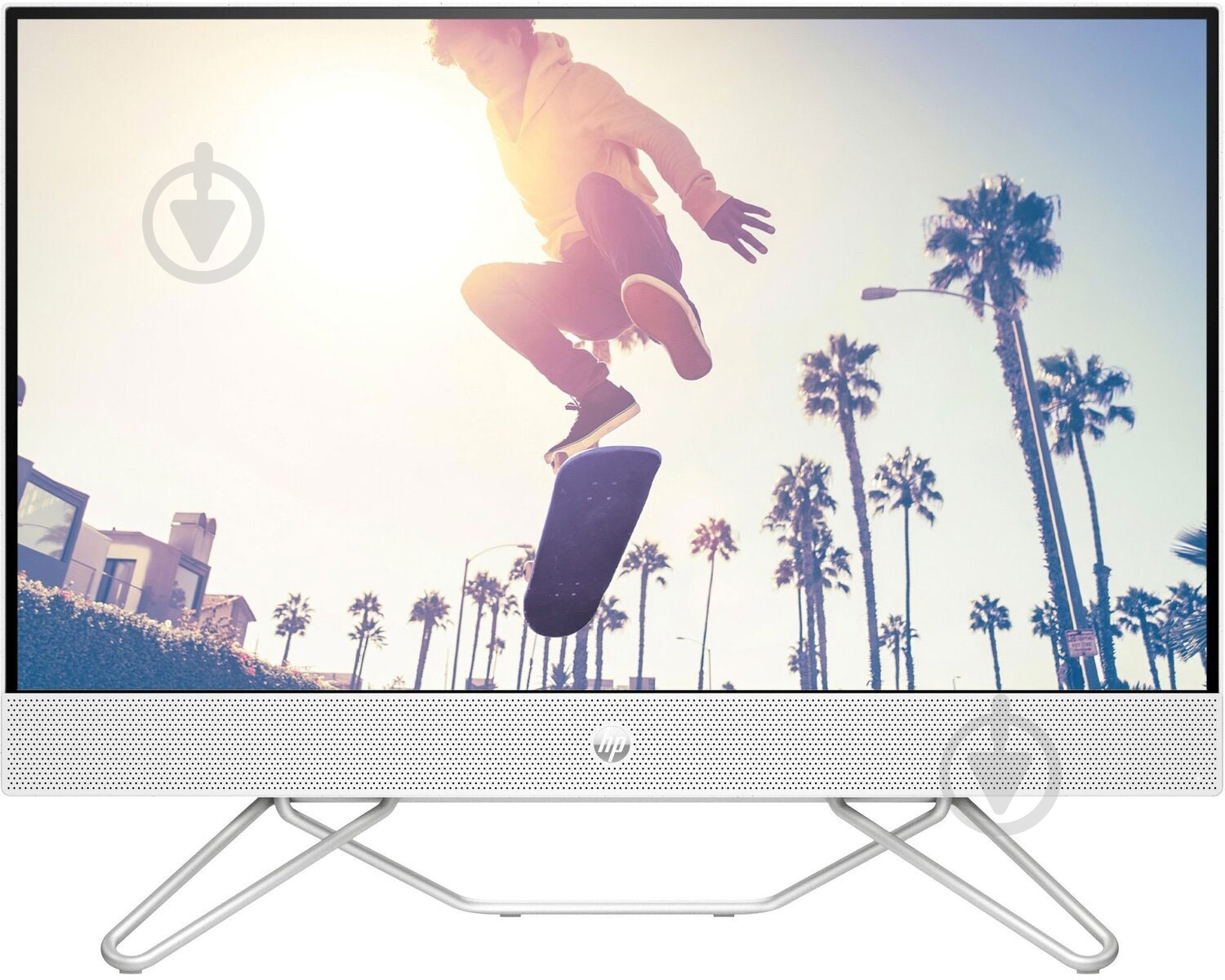 Моноблок HP All-in-One 27-cb1035ua 27" (6C954EA) white - фото 1