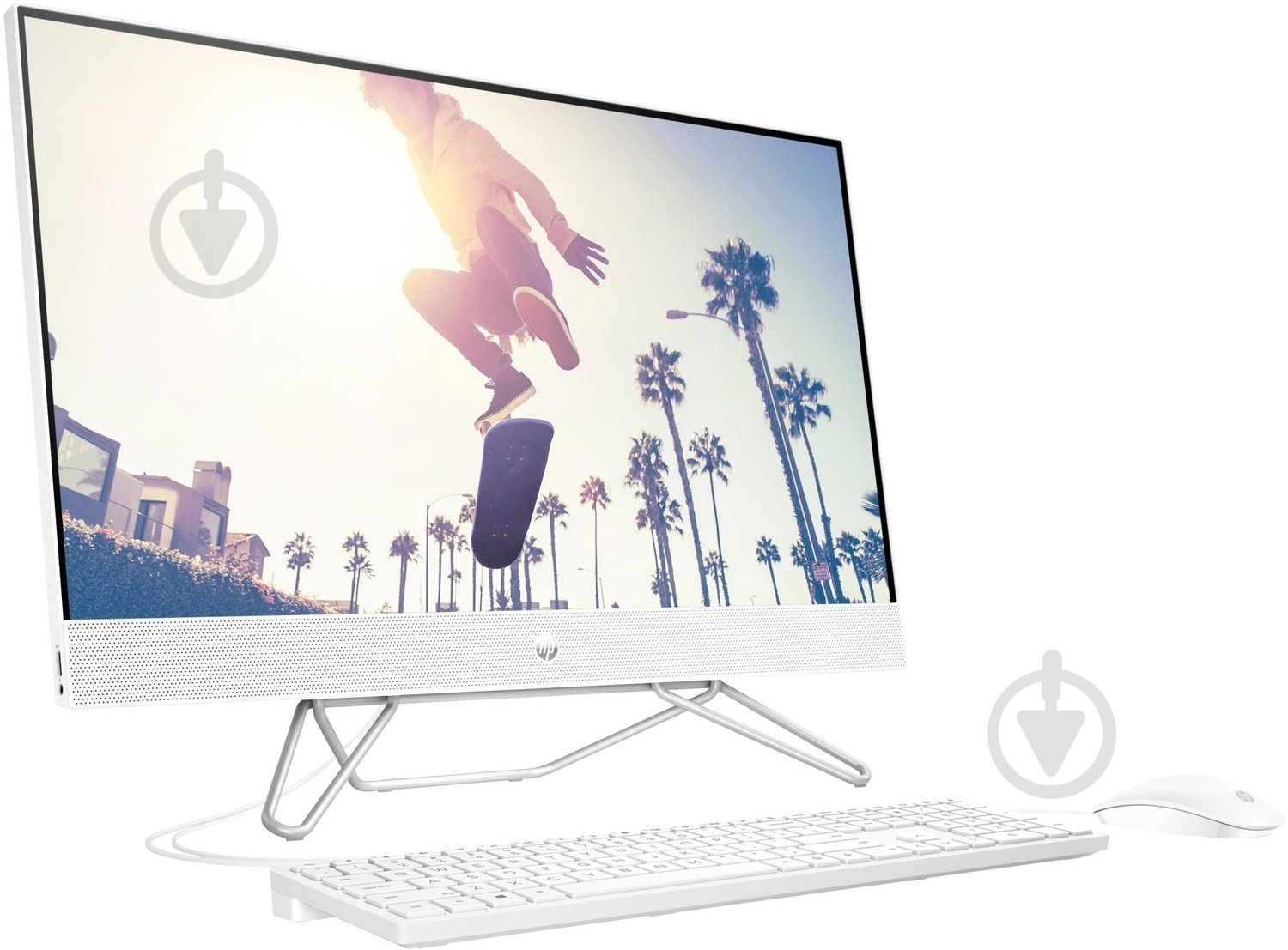 Моноблок HP All-in-One 27-cb1035ua 27" (6C954EA) white - фото 2