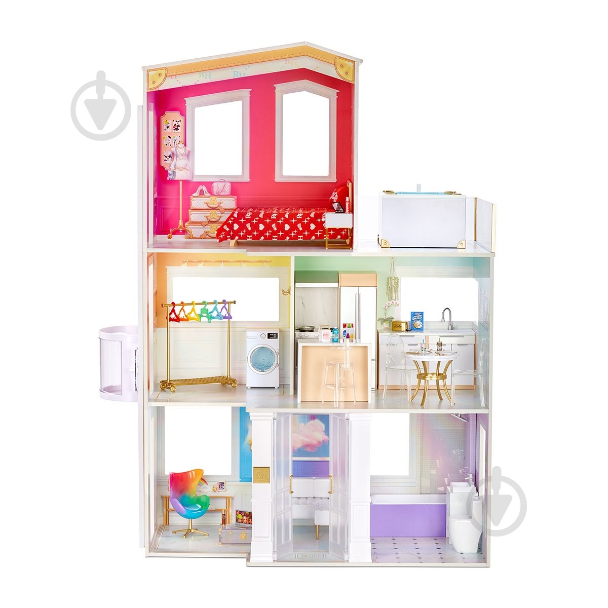 Будиночок для ляльок Rainbow High Модний кампус 574330 - фото 1