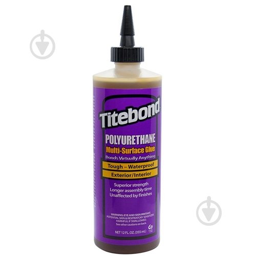 Клей Titebond Polyurethane Liguid 237 мл коричневий - фото 1