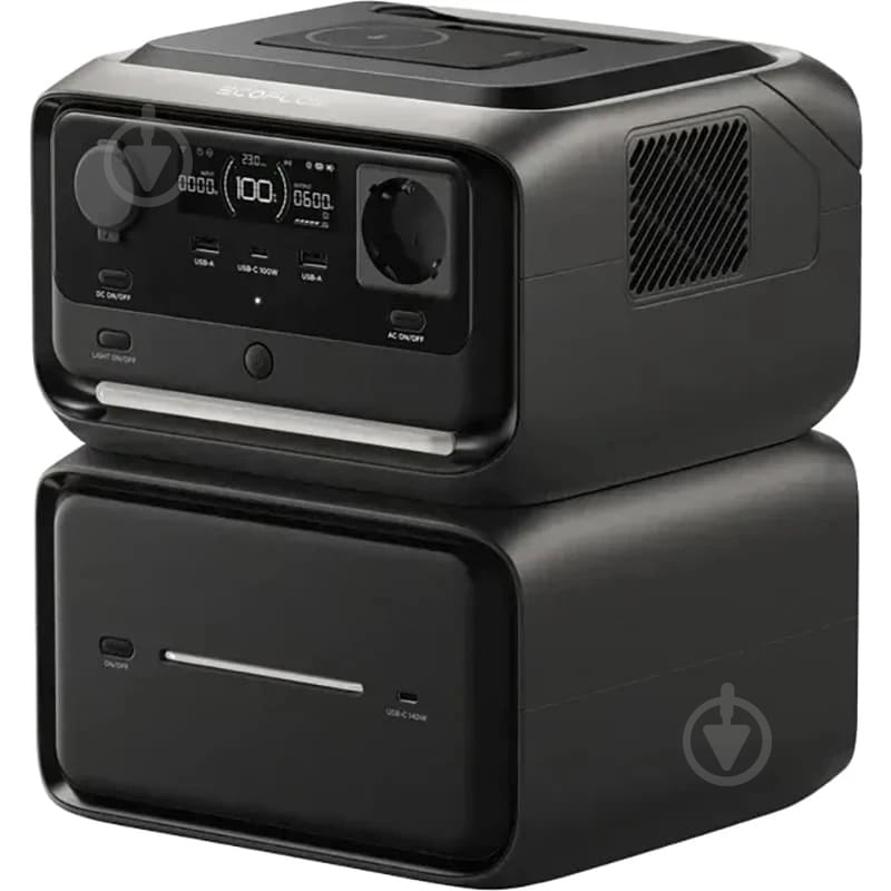 Зарядна станція EcoFlow RIVER 3 Max Plus Wireless (EFRIVER3MP-Wireless-EU-CBOX) (858 Вт·год) - фото 3