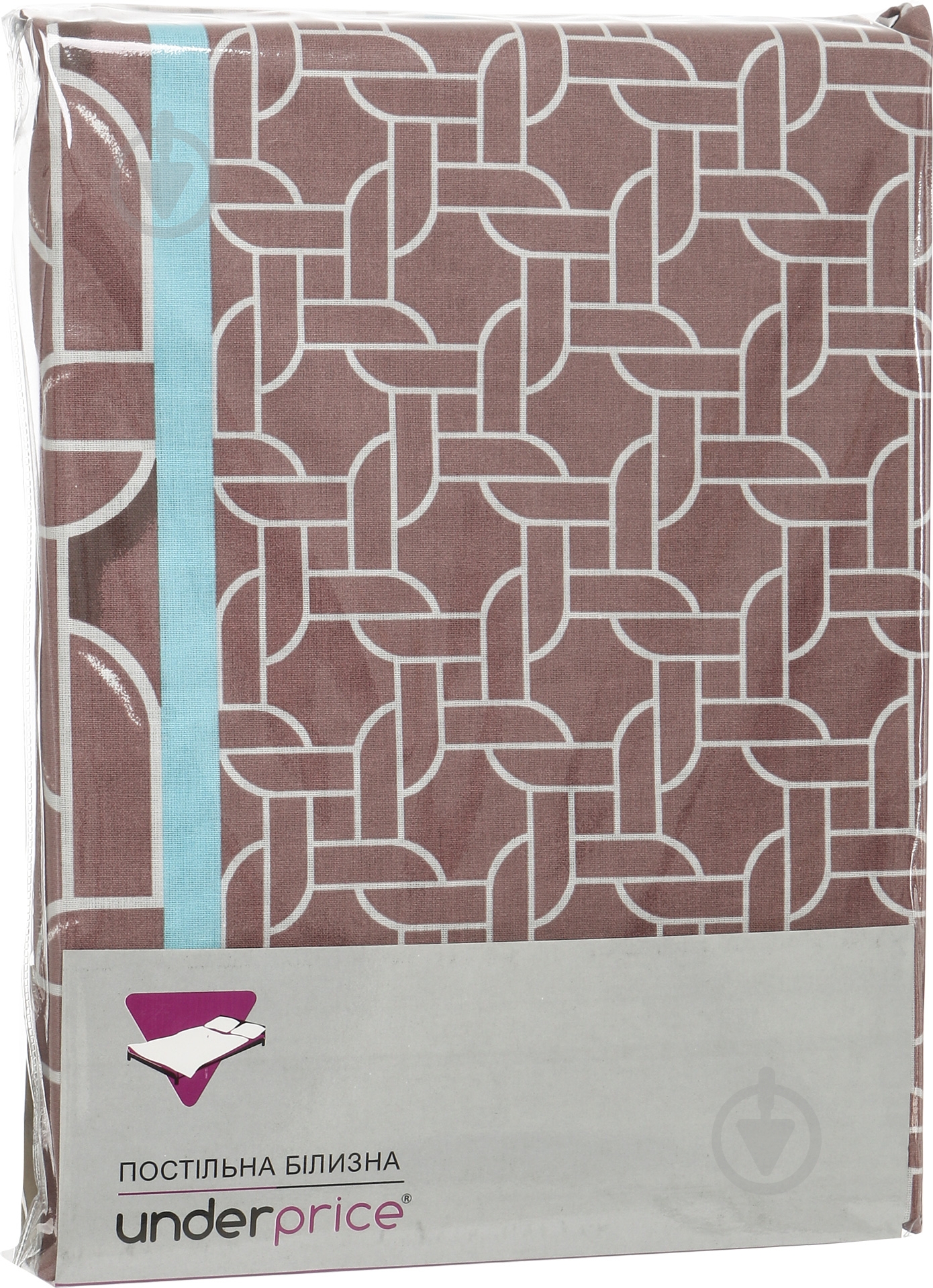 Комплект постельного белья Денди 2 светло-коричневый UP! (Underprice) - фото 6