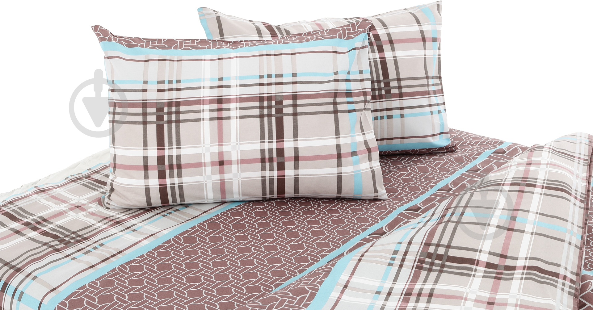 Комплект постельного белья Денди 2 светло-коричневый UP! (Underprice) - фото 4