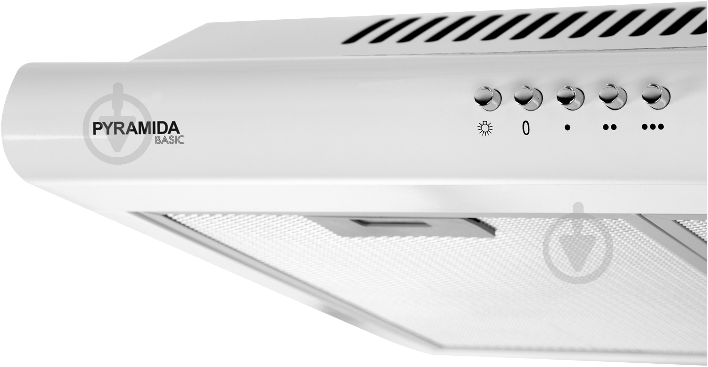 Витяжка Pyramida BASIC UNO 60 WHITE - фото 2