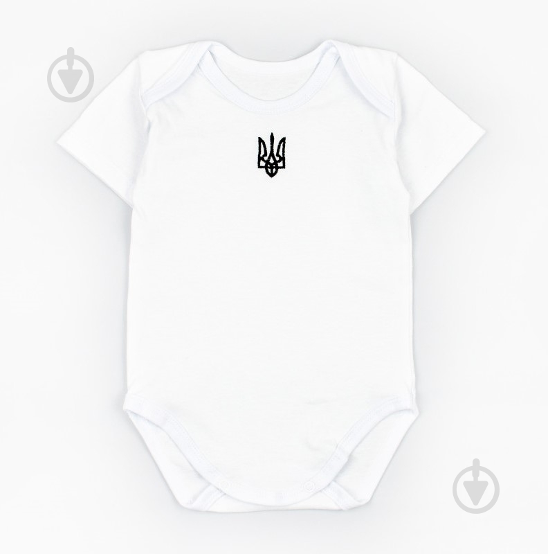 Боди детское унисекс Dexter`s Trident р.74 белый d104аш-б - фото 1