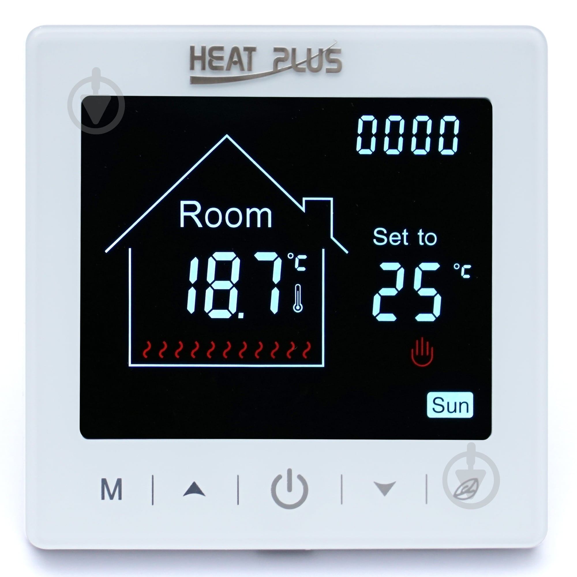 Терморегулятор для теплого пола Heat Plus M2.716 белый - фото 1