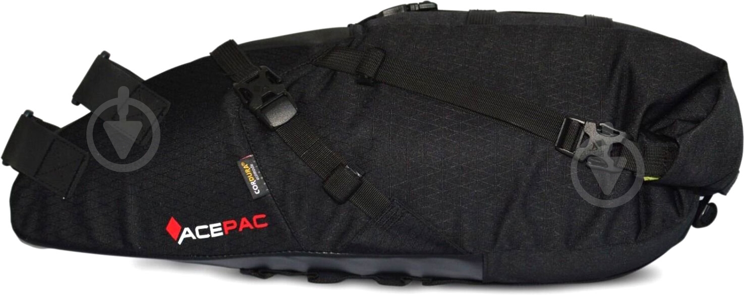 Сумка велосипедная AcePac Saddle bag L B-G - фото 1 Сумка велосипедная AcePac Saddle bag L B-G - фото 1