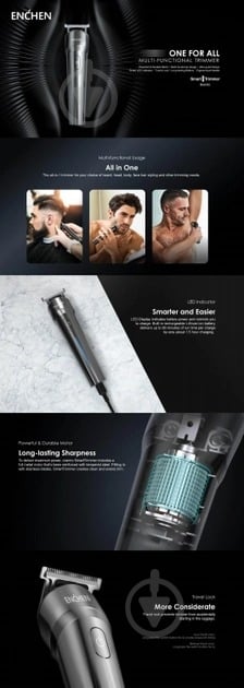 Тример ENCHEN Beardo 2 - фото 17