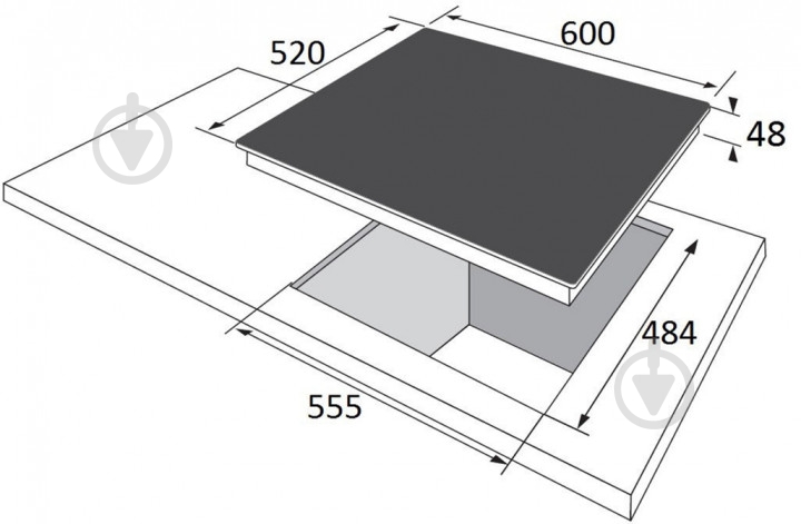 Варильна поверхня газова Hansa BHKB630590 - фото 4 Варильна поверхня газова Hansa BHKB630590 - фото 4