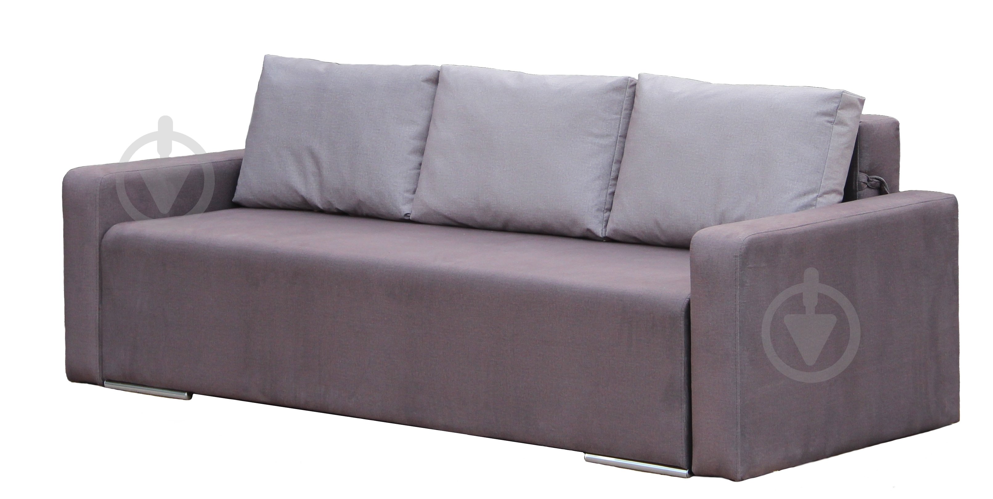 Диван прямий Берегиня Дакар (кат.1) коричневий 2260x950x770 мм - фото 2