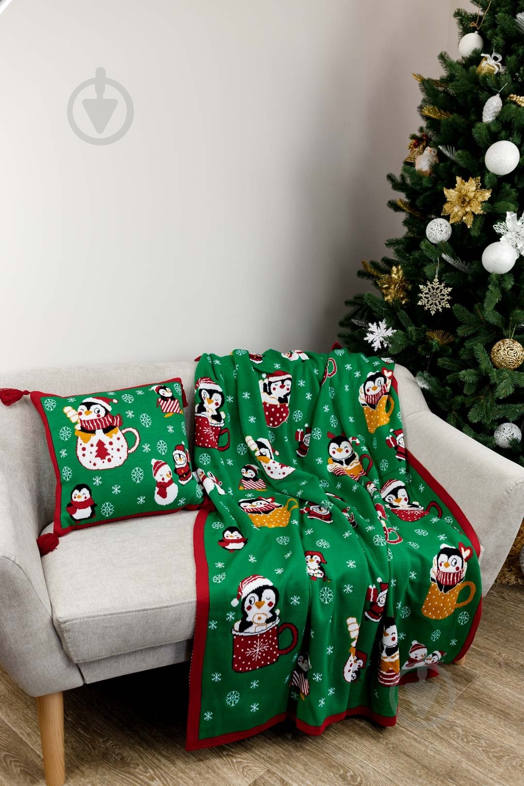 Плед Пінгвін 130x170 см La Nuit - фото 5