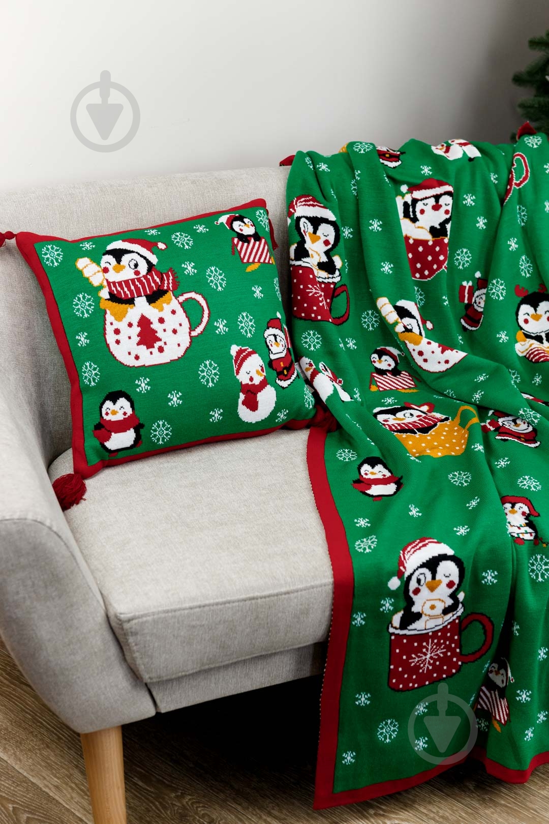 Плед Пінгвін 130x170 см La Nuit - фото 3